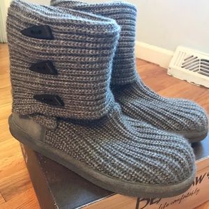 Bearpaw Knit Tall Boots - barely worn/like new
